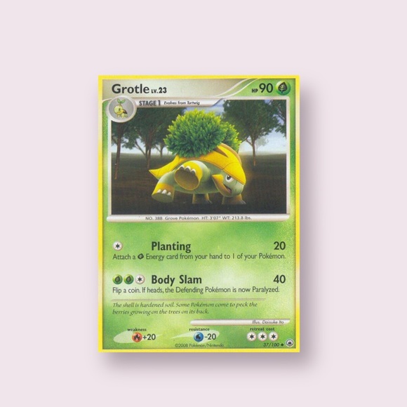 Toys | Pokmon Card Grotle | Poshmark